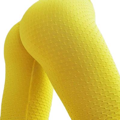 China Breathable the bumping color of the latest color fitness pants women hip slimming yoga gym spandex running pants for sale