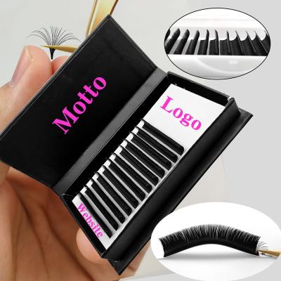 China Abonnie Siberian Mink Private Label Individual Volume Natural Soft Matte Black Long Hair Extensions Cashmere Hair Extension Trays for sale