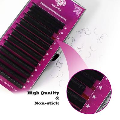 China Natural Long Strand Extension Trays 0.3 Individual Eyelash Extensions .20 cc URL Real Mink Individual Eyelash Extension for sale