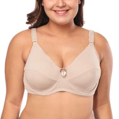 China QUICK DRY Comfort Bralette 36D-46D Push Up Bra Plus Size Full Cup No Padded Bra For Women for sale