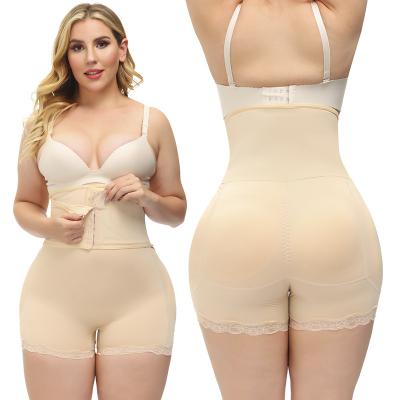 China Antibacterial Women Slimming Waist Trainer Body Shaper Bodysuit Ladies Butt Lifter Workout Shape Underwear Slim Shorts for sale