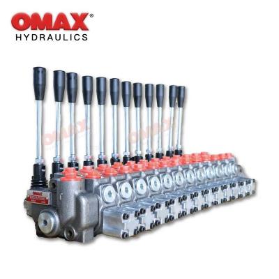 China Industrial Tooling Hydraulic Directional Movable Manual Sectional Valve for sale