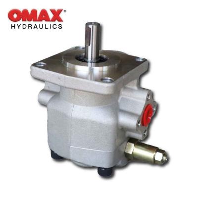 China PR1 hydraulic machinery gear pump with relief valve for sale