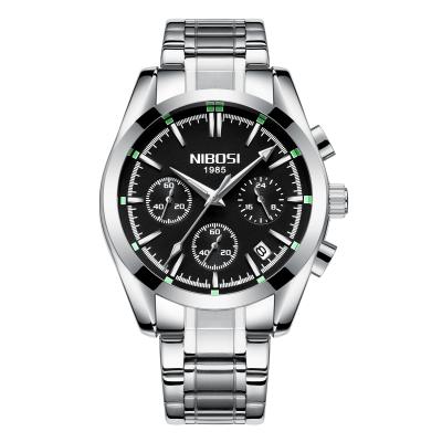 China Nibosi Chronograph 2310 Quartz Top Luxury Watch Fashion Brand Waterproof Wristwatches for sale