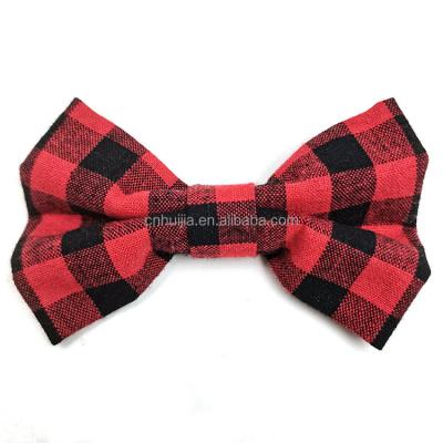 China New arrival custom made men's colorful cartoon Christmas party polyester canvas bow ties from customer's request for sale