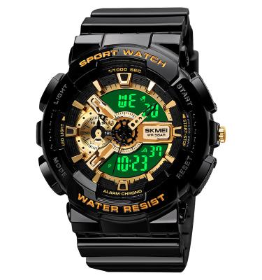 China Wholesale Waterproof Dual Time Alarm Skmei 1688 Analog Digital Watch Skmei 50m For Men for sale