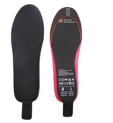 China Radio Electric Remote Control Rechargeable Hunting Skiing Heated Insoles for sale