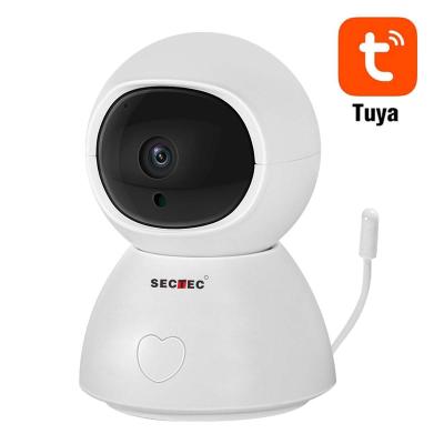 China Human Motion Tracking Sectec IP Wifi CCTV Camera 2MP Home Security Tuya Night Vision Baby Camera Security Wireless Products Mini Baby Care for sale