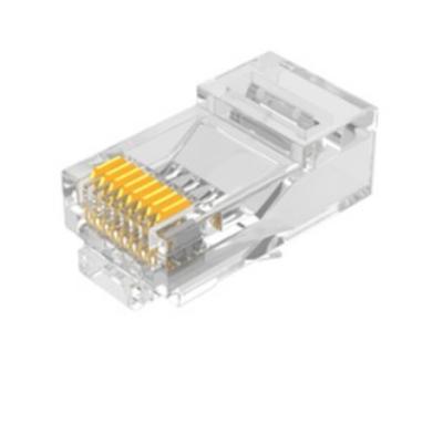 China 8P8C rj45 jack RJ45 cable Cat6 UTP plastic type connector for sale