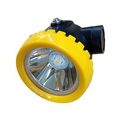 China Atex certified cordless LED coal miners cap lamp, mining headlamp 3500lux, 200g, IP65 for sale