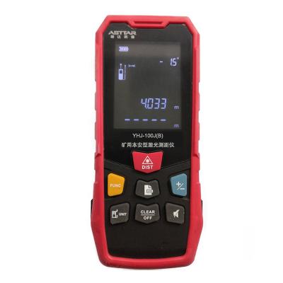 China YHJ-100J(B) 100m portable explosion proof intrinsically safe laser distance meter Ex ia I Ma for sale