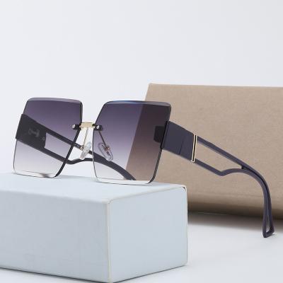 China 2023 new fashion sunglasses leisure trend classic square fashion shading oversized sunglasses for women for sale