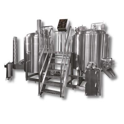 China Brewpub SUS304 Craft Beer Brewery Factory Whole Set Beer Brewing Equipment Brewery Equipment for sale