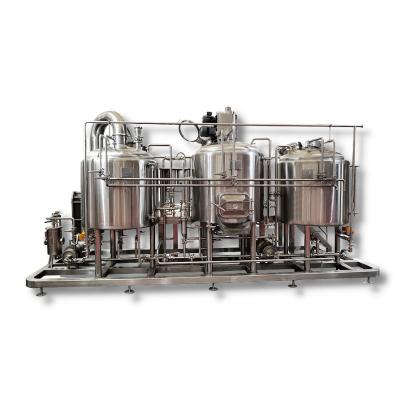 China Brewpub 2000l 3000l Micro Stainless Steel Craft Beer Equipment Brewhouse for sale