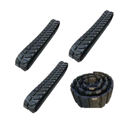 China Construction worksÂ   Machinery Engine Parts 300*52.5*80 Rubber Track For PC20 PC28 Excavator Rubber Track for sale