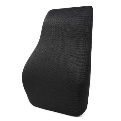 China Memory Foam Lumbar Support Cushion Compact And Lightweight Office Chair Back Support Cushion for sale