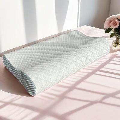 China Ice Cooling Contoured Memory Foam Pillow for sale