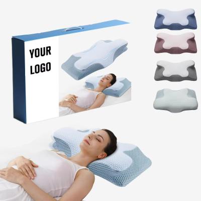 China Custom Orthopedic Sleeping Pillow Memory Foam natural curve Reduces tension for sale