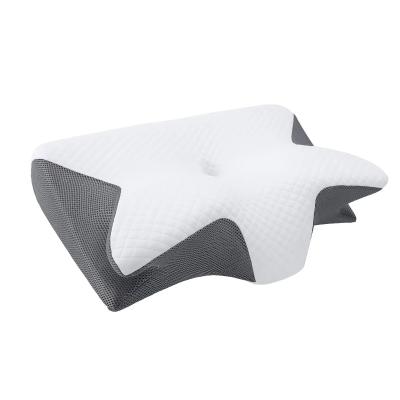 China Breathable Memory Cotton Pillow Hypoallergenic and Safe Orthopedic Cervical Pillow for sale