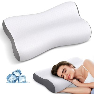 China Lightweight Memory Foam Ergonomic Pillow Portable For Shoulder Pain for sale