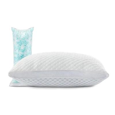 China Shredded Cooling Gel Foam Pillow Memory Foam Back Support Long Lasting for sale