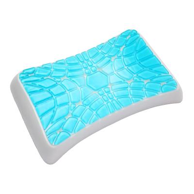 China Cold Gel Cooling Pillow Customized Removable Cover Bed High Density Foam Pillow for sale