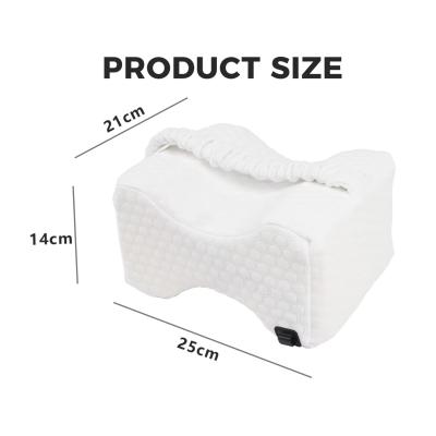 China OEM Cushy Foam Knee Pillow Long Lasting Easy Maintenance Deep Sleeping for sale