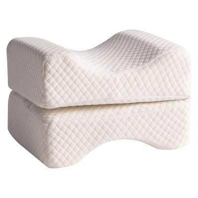 China Sciatica Relief Memory Foam Knee Pillow Washable And Breathable Between Leg Pillows for sale