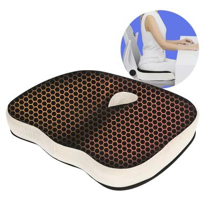 China Anti Fatigue Memory Foam Seat Cushion Zero Pressure Correct Sitting Posture Orthopedic Tailbone Cushion for sale