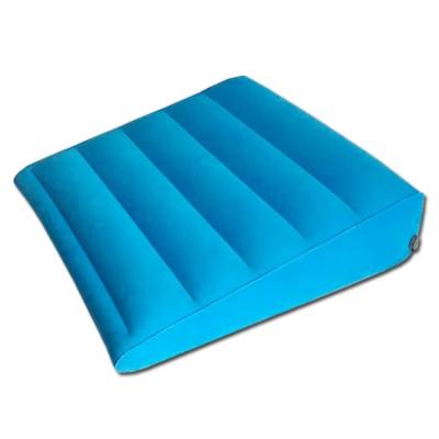 China Pregnant Bed Wedge Pillow Safety Acid Reflux Inflatable Backrest Wedge for sale