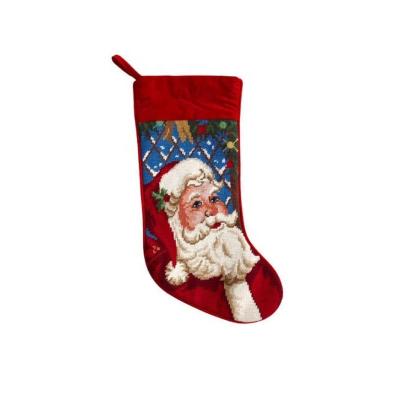 China Santa Christmas Stocking Custom Yarn 2021 for sale