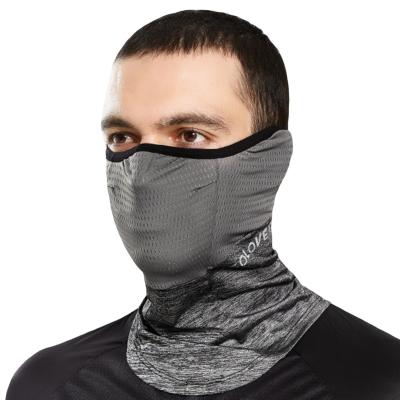 China Cool Silk Headband Headwear Face Mask Anti-sweat Lap Scarf Sports Quick Dry Outdoor Cycling Breathable Bandana Ice Stream Anti-UV for sale