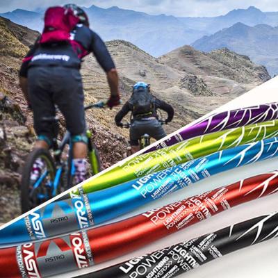 China Mountain Bike Swallow Bicycle Aluminum Handlebars Bike Downhill 31.8mm/720mm MTB Handlebar 720MM for sale