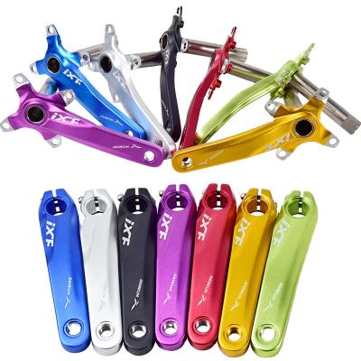 China Aluminum alloy mountain bike aluminum alloy crank crankset modified single 104BCD positive and negative teeth for sale