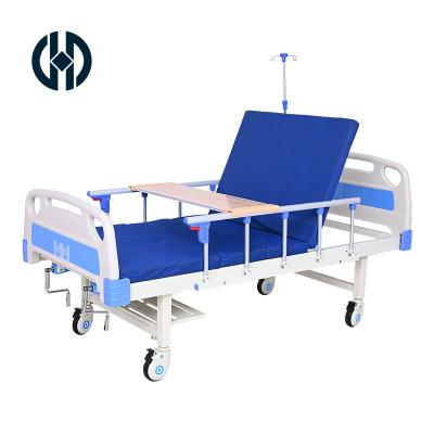 China Hospital Clinic Home With CE ISO Manual Health Care Hospital Bed Patient Medical Prices for sale