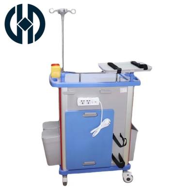 China Modern Wholesale Price Hospital Equipment Trolley Medical Emergency Hospital Trolley With Drawers for sale