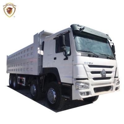 China Used Sinotruck Howo Left Hand Drive 12 Wheels Dump Truck For Sale > 8L for sale