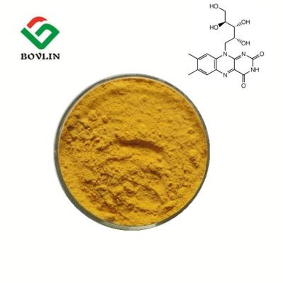 China GMP Standard CAS 83-88-5 Vitamin B2 80% Riboflavin 5 Phosphate Yellow for sale