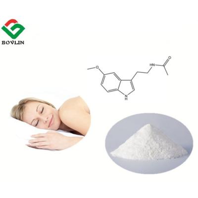 China CAS 73-31-4 Nutritional Supplements Powder , Melatonin Powder For Sleep for sale