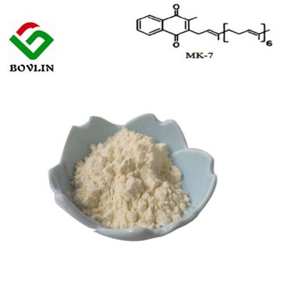 China Bone Density Improving Therapeutic 0.25% Vitamin K2 MK7 Powder Yellow for sale