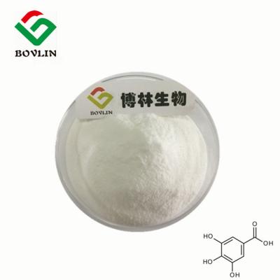 China Polyphenols Organic Compounds Gallic Acid Powder CAS 149-91-7 HPLC 99% for sale