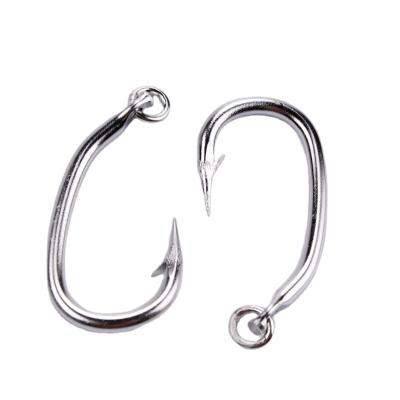 China Professional Fishing 3.6 Tuna Trolling Hooks with Ring for Long Line Fishing for sale