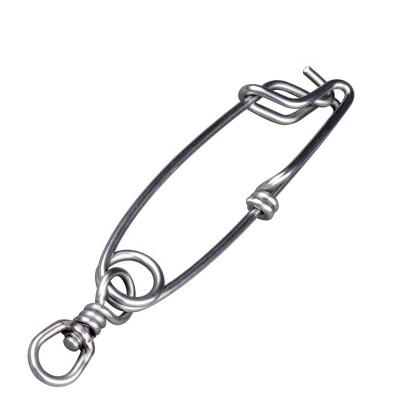 China Deep Sea Fishing Rope Stainless Steel Clip Fishing Aplet Snaps Wholesale for sale