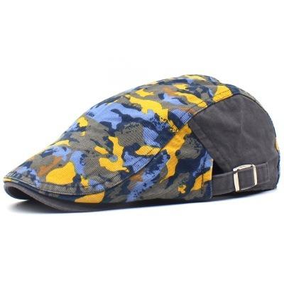 China 2020 new fashion style colorful graffiti men's outdoor sport sunshade beret for sale