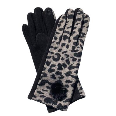 China 2020 Fashion Comfortable And New Diamond Decoration Girls Warm Knitted Gloves for sale