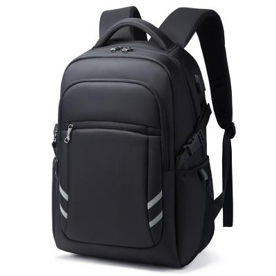 China With USB Traveling New Unisex Wear-resistant Waterproof Business Bags USB Large Capacity Laptop Swap Backpack for sale