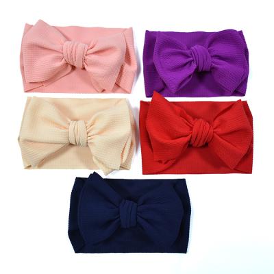 China Makeup Hairband Hairband Elastic Baby Headbands For Babies Baby Bow Elastic Headbands for sale