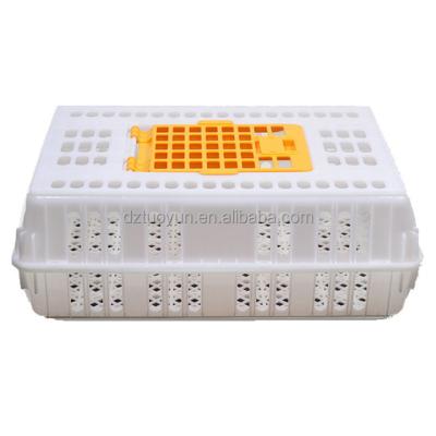 China Farms Wholesale Plastic Chicken Crates Transport Boxes With Lock for sale