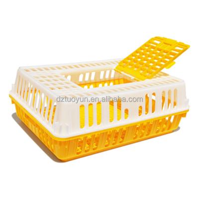 China Farm Broiler Transport Crate Plastic Transport Boxes For Live Poultry for sale