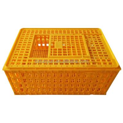 China Farms Broiler Chicken Transport Cage Box Plastic Case for sale